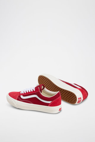 Baskets en nubuck LX Old Skool - Rouge - Vans