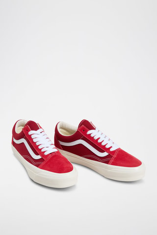 Baskets en nubuck LX Old Skool - Rouge - Vans