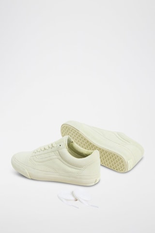 Baskets en cuir Old Skool - Vert clair - Vans