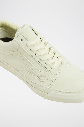 Baskets en cuir Old Skool - Vert clair - Vans