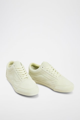 Baskets en cuir Old Skool - Vert clair - Vans