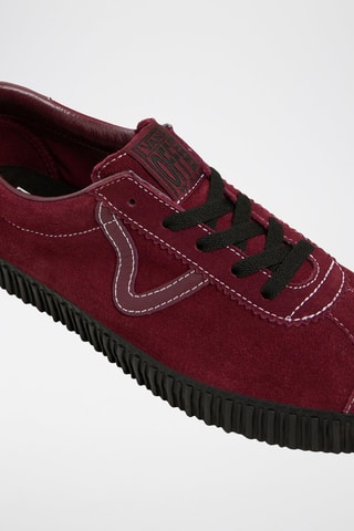 Baskets en cuir Old Skool - Noir - Vans