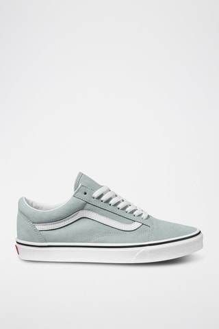 Baskets en cuir Old Skool - Gris - Vans