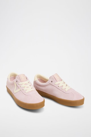 Baskets en cuir Sport Low - Rose poudré - Vans