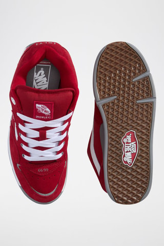 Baskets en nubuck Rowley XLT - Rouge - Vans