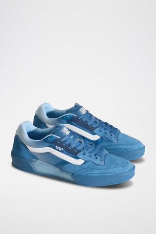 Baskets en cuir Skate AVE 2.0 - Bleu et blanc - Vans