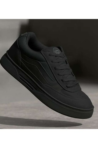 Baskets en nubuck Skate Estazzo - Noir - Vans