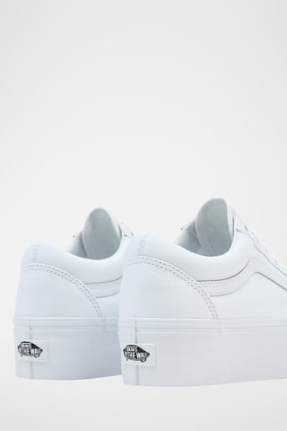 Baskets plateformes Old Skool Stackform - Blanc - Vans