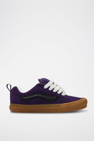 Baskets en cuir Knu Skool - Violet - Vans