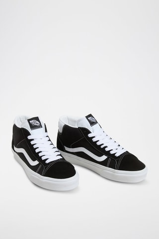 Baskets montantes en nubuck Mid Skool 37 - Noir - Vans
