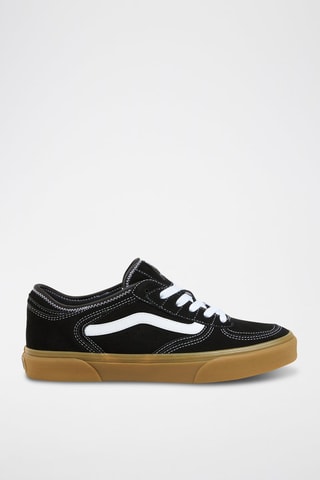 Baskets en cuir UA Rowley Classic - Noir et blanc - Vans