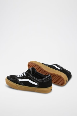 Baskets en cuir UA Rowley Classic - Noir et blanc - Vans