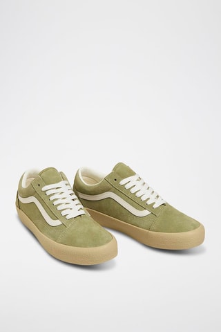 Baskets en nubuck Old Skool - Vert olive - Vans