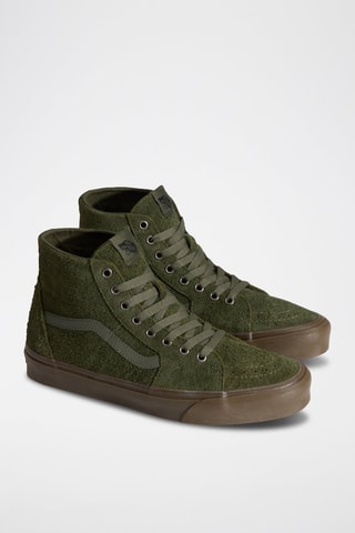 Baskets montantes en nubuck SK8-Hi Tapered - Vert olive - Vans