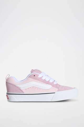 Baskets en cuir Knu Skool - Rose - Vans