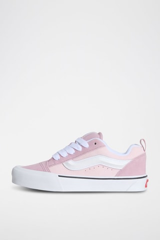 Baskets en cuir Knu Skool - Rose - Vans