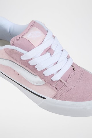 Baskets en cuir Knu Skool - Rose - Vans