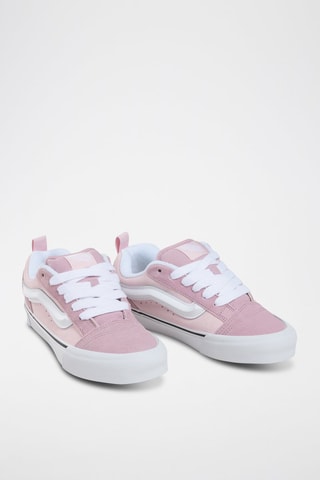 Baskets en cuir Knu Skool - Rose - Vans