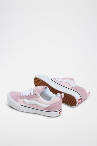 Baskets en cuir Knu Skool - Rose - Vans