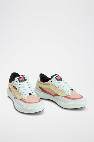 Baskets en nubuck Ultrarange 2.0 SE - Vert citron et rose - Vans
