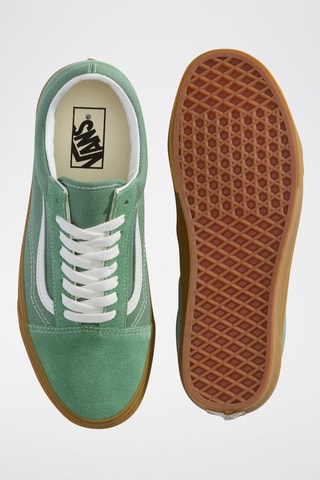 Baskets en nubuck Old Skool - Vert - Vans