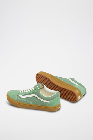 Baskets en nubuck Old Skool - Vert - Vans