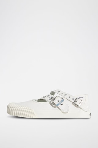 Baskets en nubuck Mary Jane Straps - Blanc - Vans