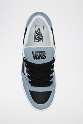 Baskets en nubuck Hylane - Ciel et noir - Vans