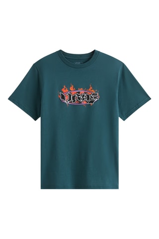 T-shirt - Vert foncé et noir