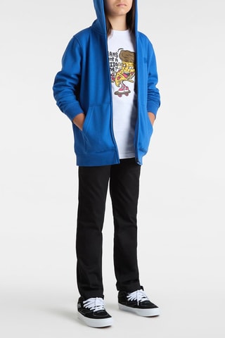 T-shirt Pizza Me - Blanc - Vans