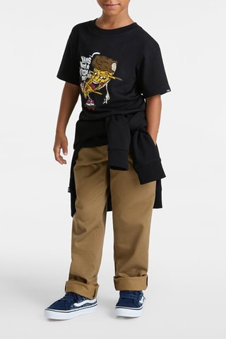 T-shirt Pizza M - Noir - Vans