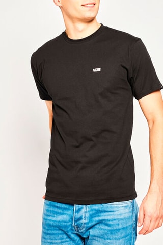 T-shirt Left Chest Logo Noir - Vans