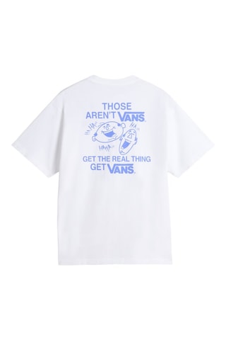 T-shirt loose - Blanc - Vans