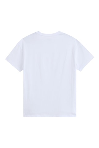T-shirt oversize - Blanc et noir - Adidas - Vans
