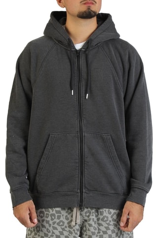 Sweat à capuche - Noir chiné - Vans