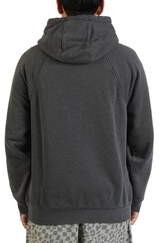 Sweat à capuche - Noir chiné - Vans