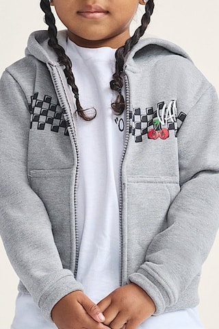 Sweat à capuche - Gris clair chiné - Vans