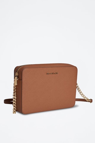 Leren Schoudertas - Camel