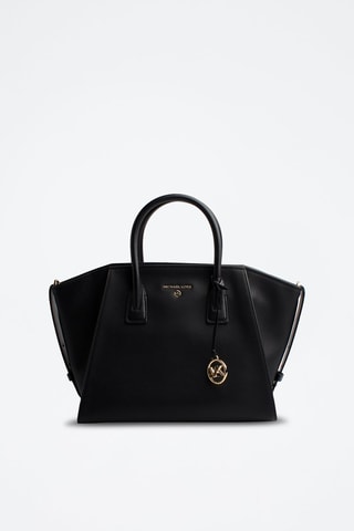Leren Shopper - Zwart