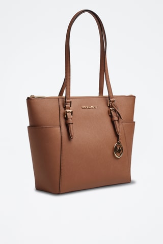 Leren Shopper - Bruin