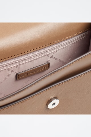 Sac bandoulière en cuir - Marron