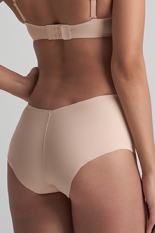 Corrigerende Hipster Hoge Taille - Beige