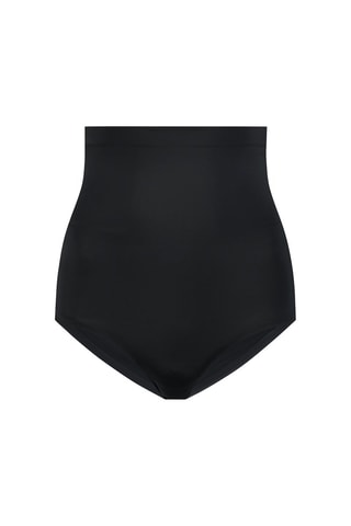 Corrigerende Hipster Hoge Taille - Zwart