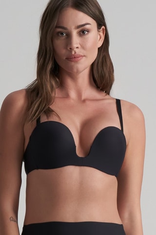 Voorgevormde Bandeau   Zwart