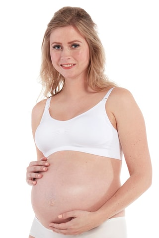 2 Bamboevezel Borstvoedingsbeha’s - Beige en Wit
