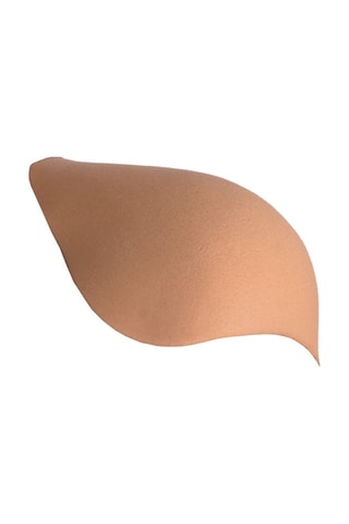 Schoudervullingen. Beige