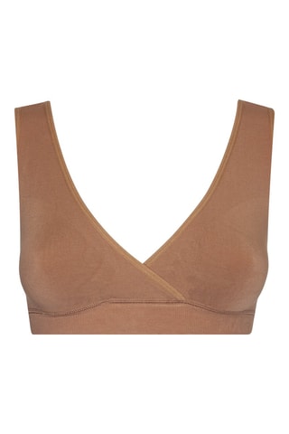 Bamboevezel Bralette - Bruin