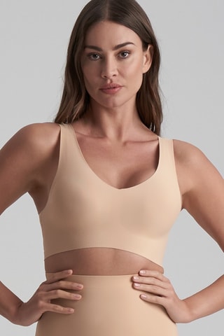 Sportbeha - Beige