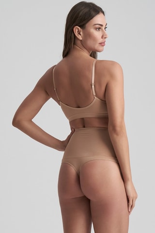 Vormende Sportbeha - Beige