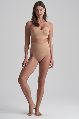 Vormende Sportbeha - Beige